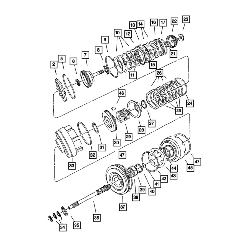 Mopar transmission filter ram 2500 6 4l shop392